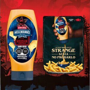 Hellman's Stranger Things Cheese Dressing - Aderezo Hellman's Queso (310gr/10oz)